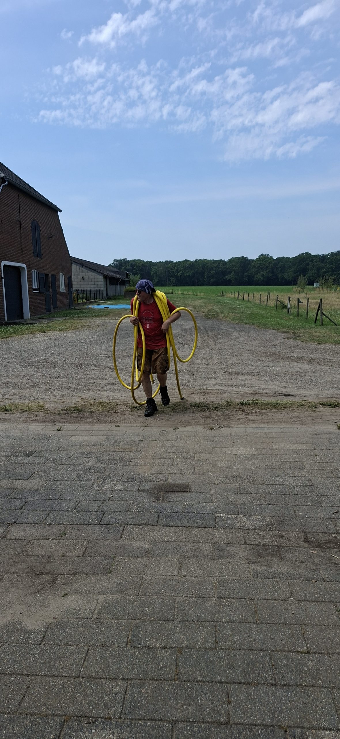 guido met waterslang